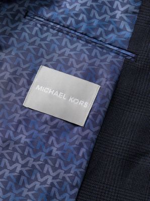 Blazer in misto lana principe di Galles