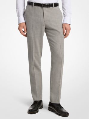 Slim-Fit Stretch Wool Flannel Pants