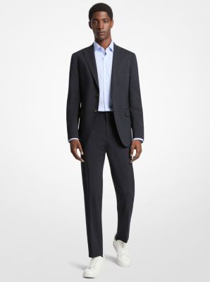 MK Slim-Fit-Reiseanzug Aus Wollmischung - Blau