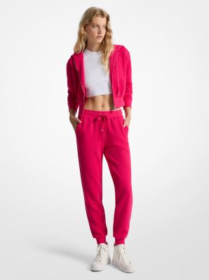 Logo Jacquard Joggers in DRAGON FRUIT | Michael Kors