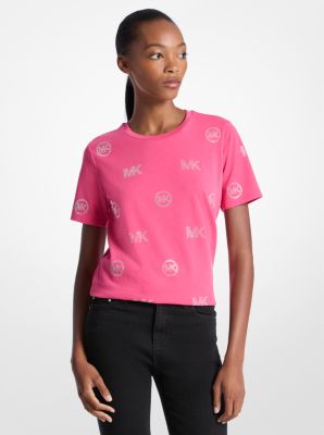 Embellished Logo Cotton T-Shirt