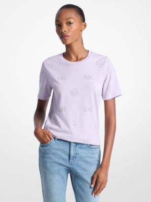Embellished Logo Cotton T-Shirt