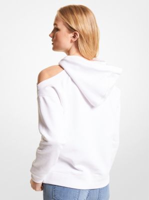 Wool-Silk Cropped Hoodie - Women - Ready-to-Wear