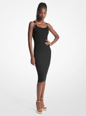 Michael kors shop ribbed dress