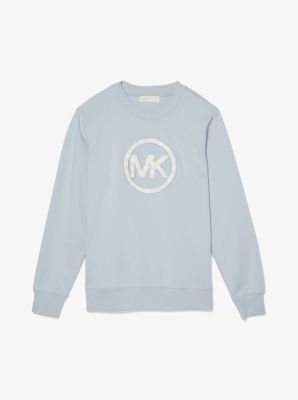 Logo Charm Cotton Blend Sweatshirt | Michael Kors [US]