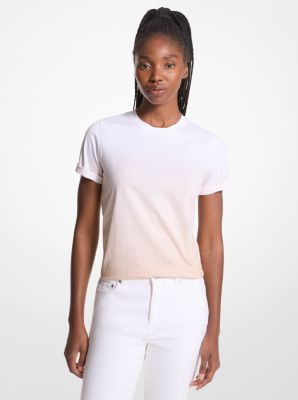 Ombré Logo Organic Cotton Jersey T-Shirt image number 0