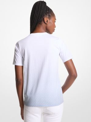 Ombré Logo Organic Cotton Jersey T-Shirt image number 1