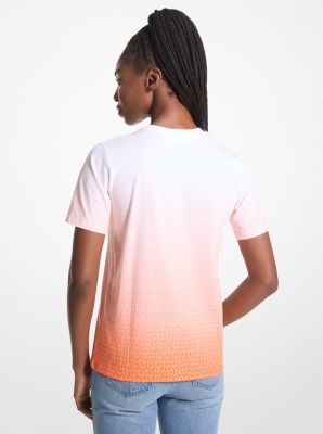 Ombré Logo Organic Cotton Jersey T-Shirt image number 1