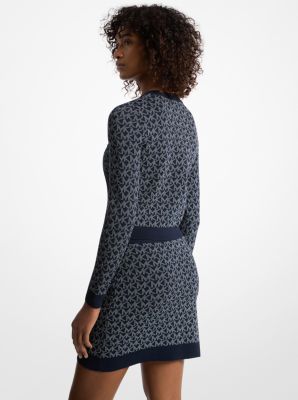 Falda tejida en jacquard con logotipo image number 1