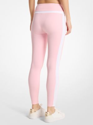 Stretch Knit High-Waisted Leggings