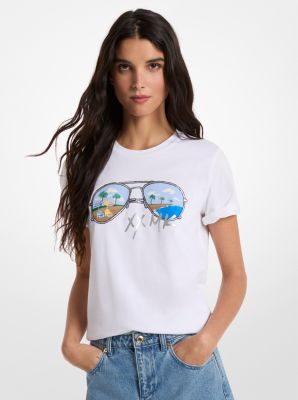 Graphic Logo Cotton T-Shirt