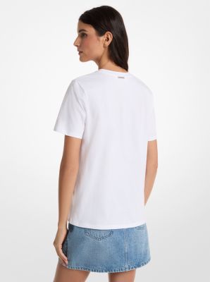 Graphic Logo Cotton T-Shirt