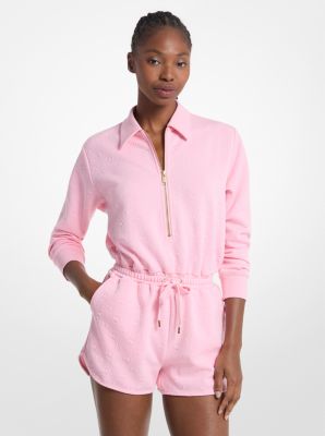 Logo Jacquard Romper