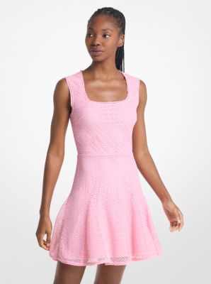 Lace Mini Dress in CARNATION | Michael Kors