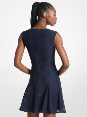 Lace Mini Dress in MIDNIGHTBLUE | Michael Kors