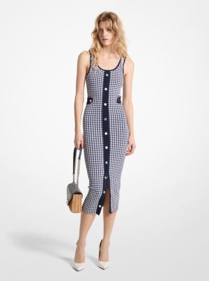 Gingham Jacquard Dress image number 0