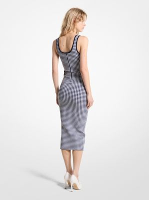 Gingham Jacquard Dress image number 1