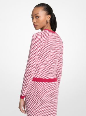 Tile Jacquard Cardigan
