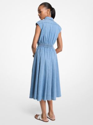 Denim Midi Dress image number 1