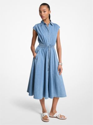 Denim Midi Dress
