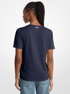 Graphic Logo T-Shirt in MIDNIGHTBLUE | Michael Kors