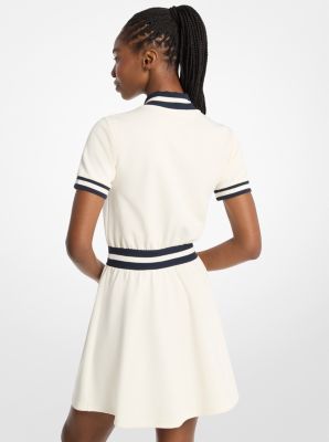 Mini-robe en m&eacute;lange de coton &agrave; fermeture &eacute;clair in OS | Michael Kors