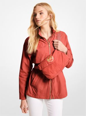 MICHAEL KORS OUTLET シャンブレー ロゴ アノラック