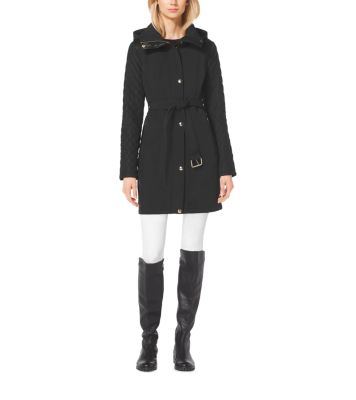 Michael kors diamond online quilted jacket