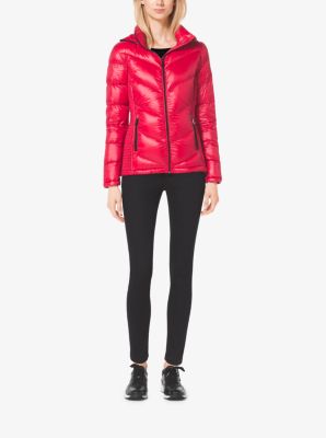 Hooded Quilted Nylon Jacket