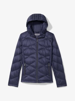 Quilted Nylon Packable Puffer Jacket Michael Kors