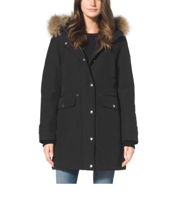 Fur-Trimmed Quilted Parka | Michael Kors