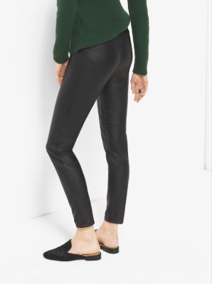 Faux-Leather Leggings