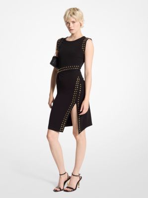 Studded Matte Jersey Dress image number 0