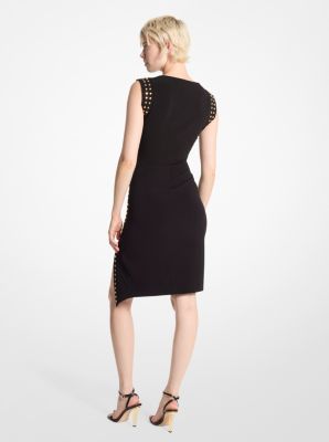 Studded Matte Jersey Dress image number 1