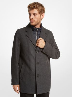 2-in-1 Wool Blend Coat image number 0