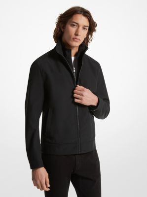 Michael Kors Clemenza Mixed-Media Jacket