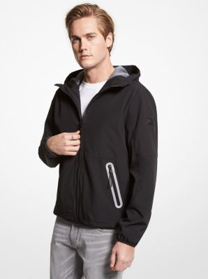 Manteau homme avec fermoir et capuchon - Marine