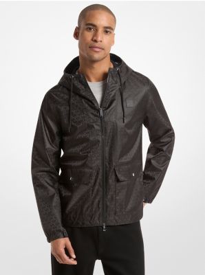 Anorak cir&eacute; &agrave; logo