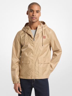 Anorak cir&eacute; &agrave; logo