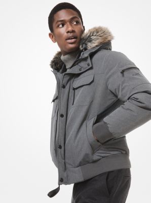 Faux Fur-Trim Parka