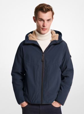 Pompano Nylon Sherpa Lined Jacket Michael Kors