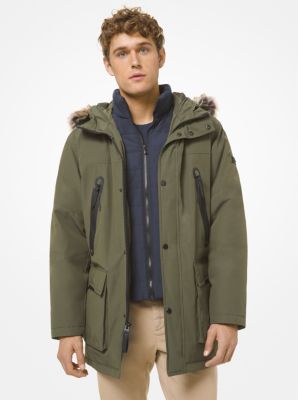 Berne Faux-Fur Trim Parka | Michael Kors