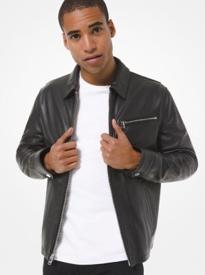 michael kors leather jackets
