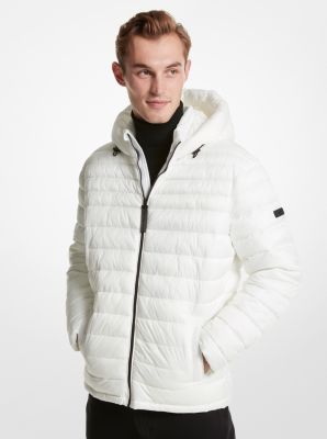 Michael kors white jacket 2024 mens