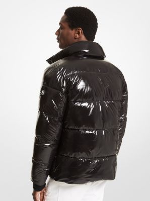 Quilted Patent Nylon Puffer Jacket | Michael Kors Canada