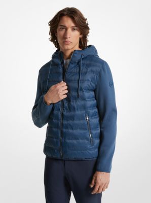 Galway Quilted Mixed-Media Jacket