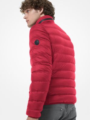 michael kors jacket mens red