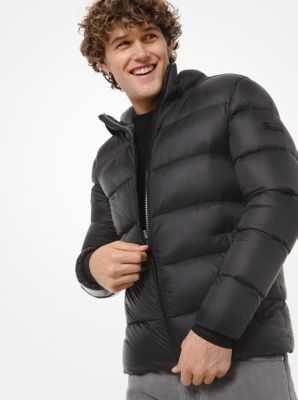 Michael kors men's hot sale hooded puffer jacket