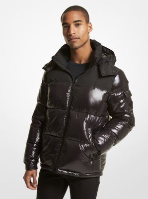 Roseville Quilted Ciré Nylon Puffer Jacket | Michael Kors