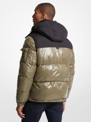 Michael kors nylon sale puffer jacket